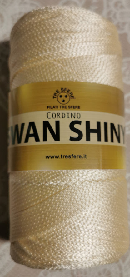 LACET BAG 2 - SWAN SHINY 250g - 100% polypropylène