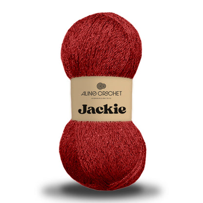 Laine JACKIE 100g - 85% coton, 15% métallisé