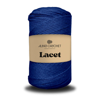 LACET 250g - Coton macramé 85% recyclé, 15% polyester