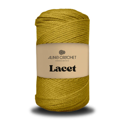 LACET 250g - Coton macramé 85% recyclé, 15% polyester