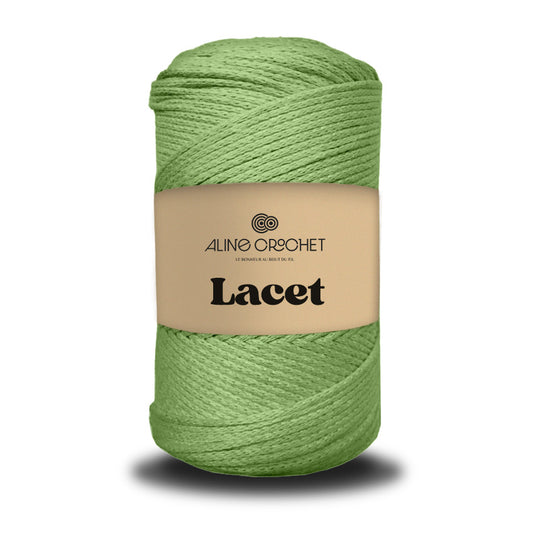 LACET 250g - Coton macramé 85% recyclé, 15% polyester