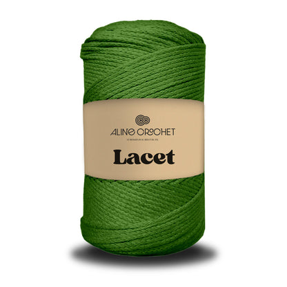 LACET 250g - Coton macramé 85% recyclé, 15% polyester