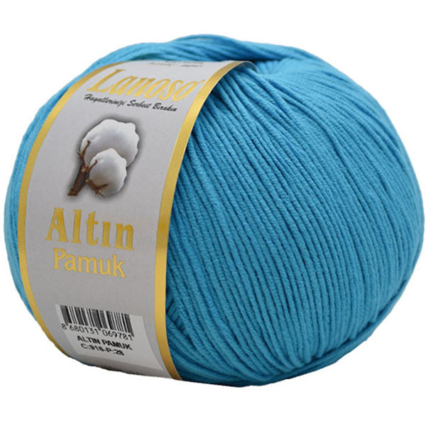 Laine ALTIN PAMUK 100g - 50% coton spécial, 50% acrylique