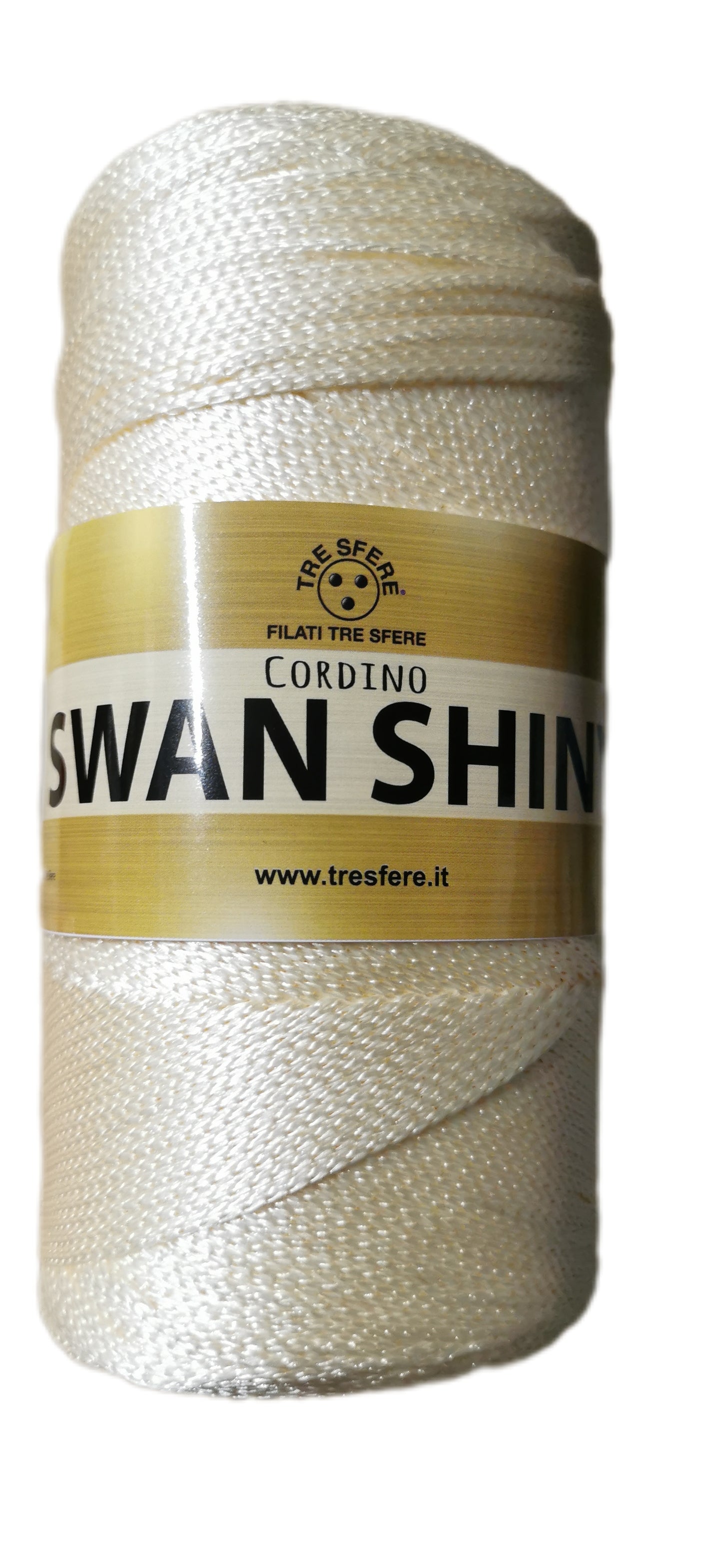 LACET BAG 2 - SWAN SHINY 250g - 100% polypropylène