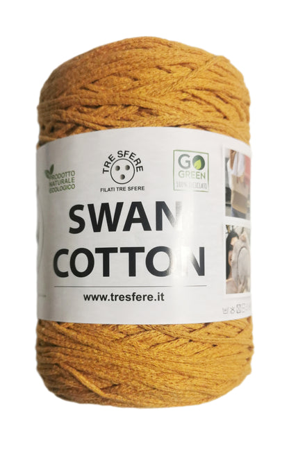LACET SWAN COTTON- Coton macramé 70% recyclé, 30% polyester