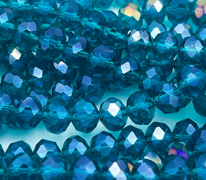 Perles " CRYSTAL YURY "  8 mm