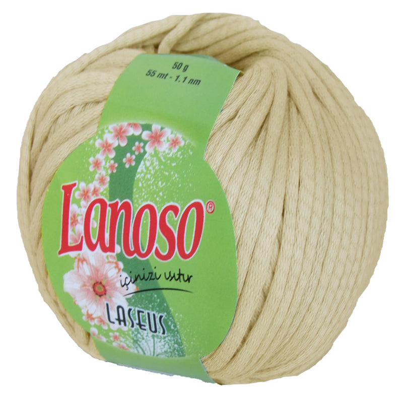 Laine LASEUS 50g - 70% coton, 30% polyester