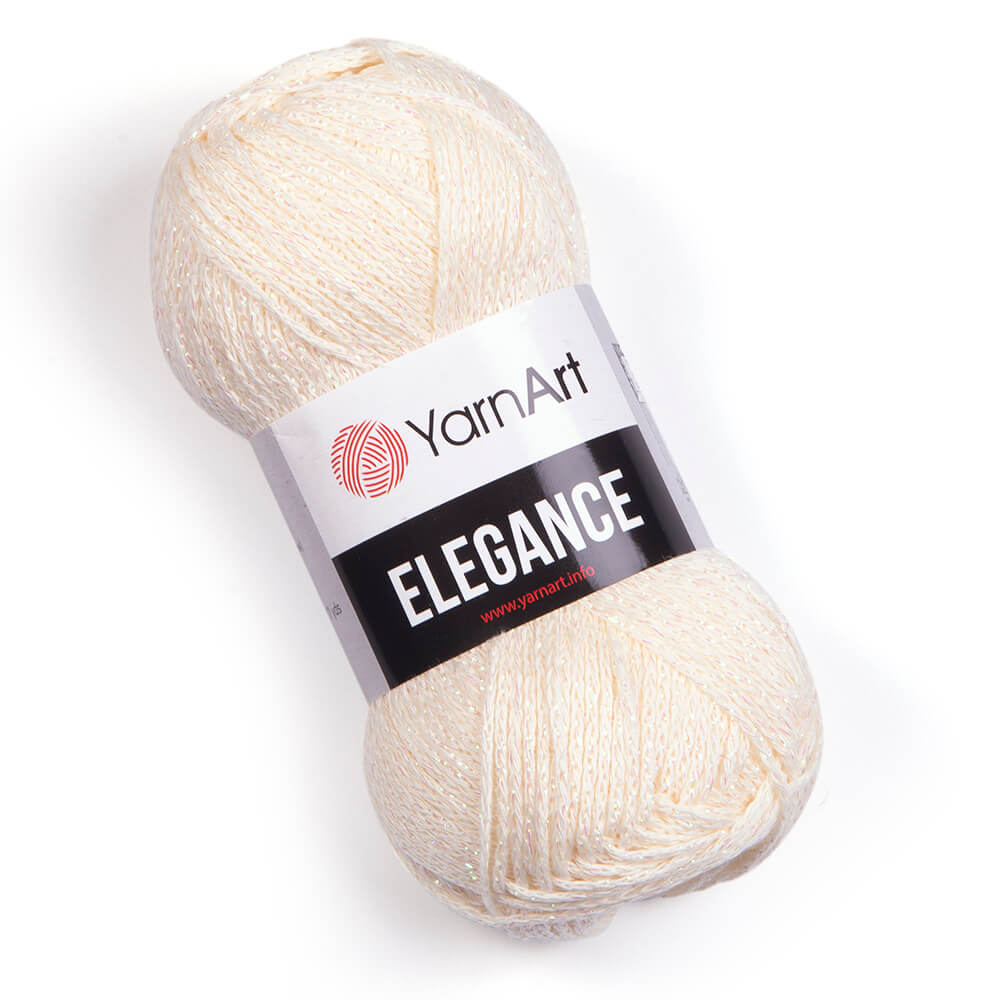 Laine ELEGANCE 50g - 88% coton, 12 métallisé