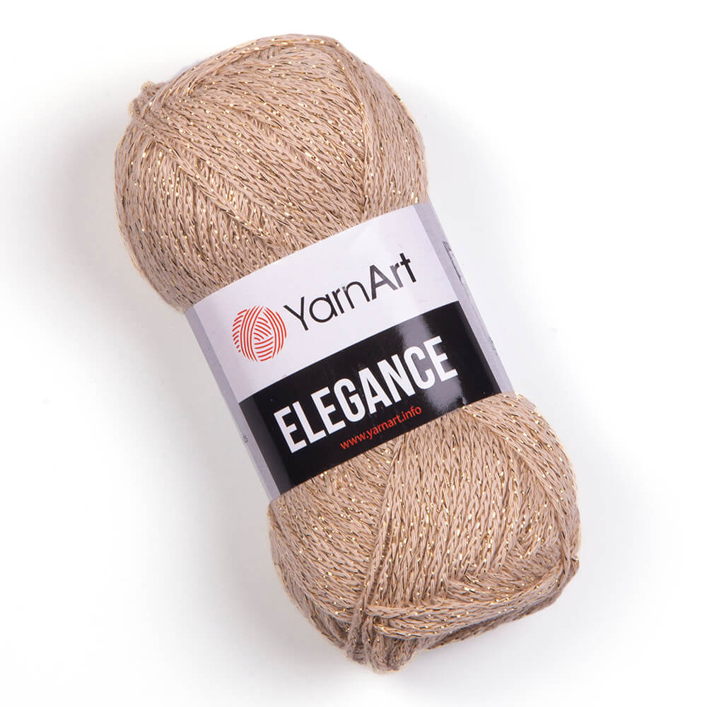 Laine ELEGANCE 50g - 88% coton, 12 métallisé