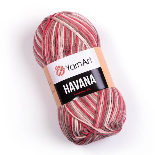 Laine HAVANA 200g - 80% coton, 20% polyester
