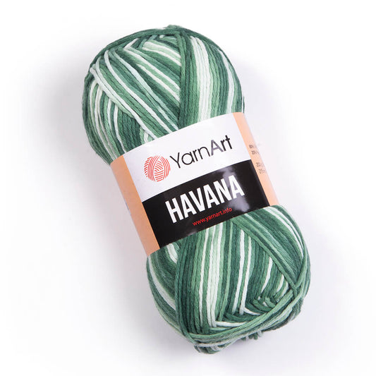 Laine HAVANA 200g - 80% coton, 20% polyester