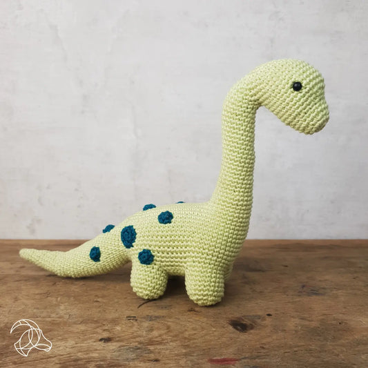 Dino Brontosaure - Kit Crochet Complet