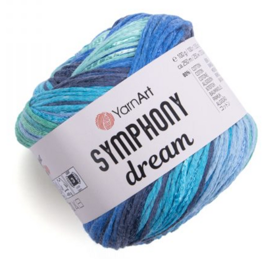 Laine SYMPHONY DREAM  100g - 80% coton, 20% viscose