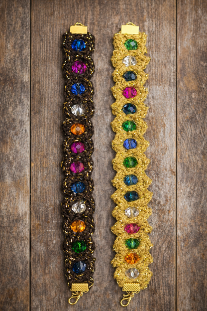 KIT Bracelet Perles en verre Multicolores