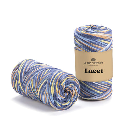 LACET FUN 250g - Coton macramé 80% recyclé, 20% polyester