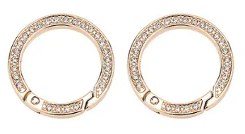 Mousquetons ronds 33mm (x2)