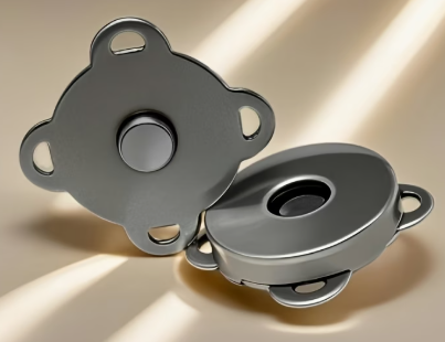 Fermoir magnétique à coudre