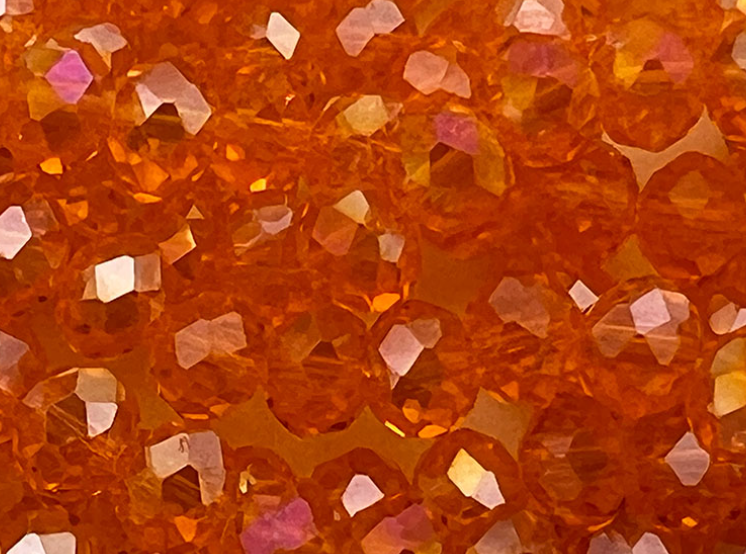 Perles " CRYSTAL YURY "  8 mm