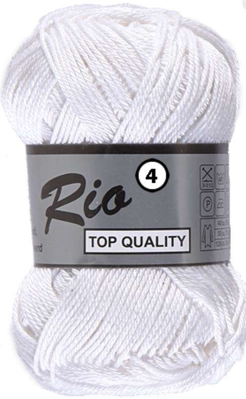 RIO 4  -  50g - 100% coton mercerisé