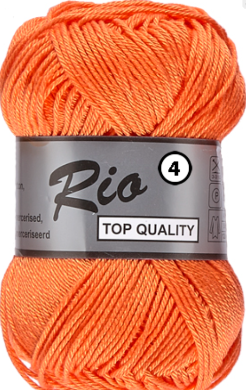 RIO 4  -  50g - 100% coton mercerisé