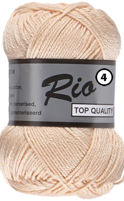 RIO 4  -  50g - 100% coton mercerisé