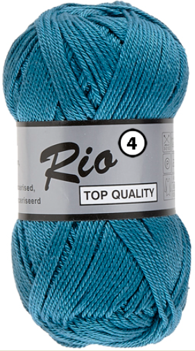 RIO 4  -  50g - 100% coton mercerisé