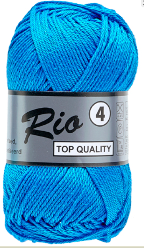 RIO 4  -  50g - 100% coton mercerisé