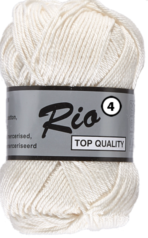 RIO 4  -  50g - 100% coton mercerisé