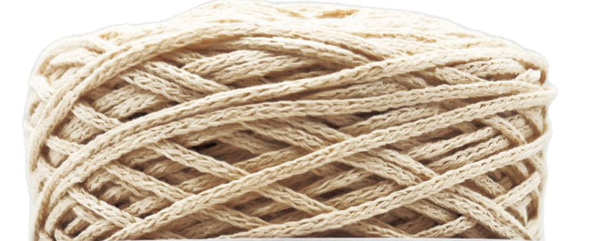 LACET 250g - Coton macramé 70% recyclé, 30% polyester