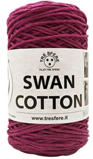 LACET SWAN COTTON- Coton macramé 70% recyclé, 30% polyester