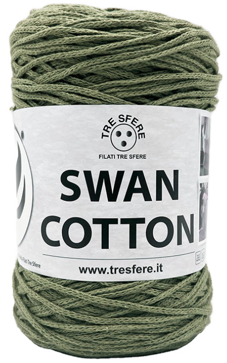 LACET SWAN COTTON- Coton macramé 70% recyclé, 30% polyester