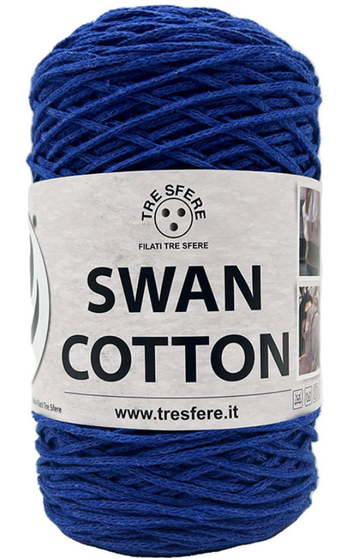 LACET SWAN COTTON- Coton macramé 70% recyclé, 30% polyester