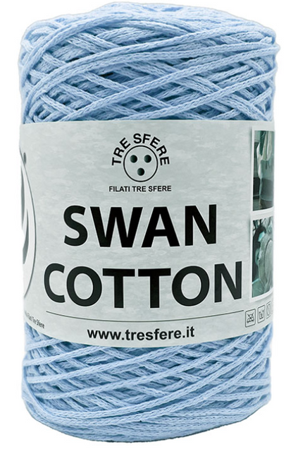 LACET SWAN COTTON- Coton macramé 70% recyclé, 30% polyester