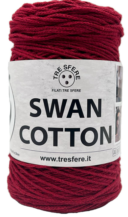 LACET SWAN COTTON- Coton macramé 70% recyclé, 30% polyester