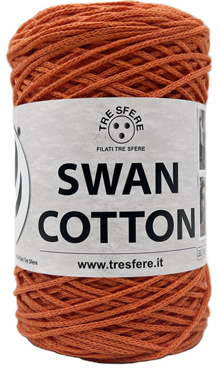 LACET SWAN COTTON- Coton macramé 70% recyclé, 30% polyester