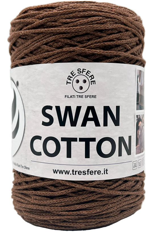 LACET SWAN COTTON- Coton macramé 70% recyclé, 30% polyester