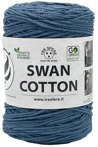 LACET SWAN COTTON- Coton macramé 70% recyclé, 30% polyester