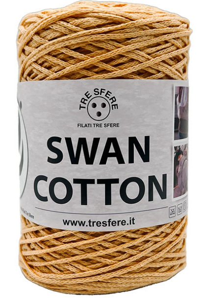LACET SWAN COTTON- Coton macramé 70% recyclé, 30% polyester